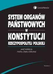 Okładka książki System organów państwowych w Konstytucji Rzeczypospolitej Polskiej