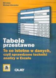 Tabele przestawne To co istotne w danych, czyli sprawdzone techniki analizy w Excelu. Autor: Jelen Bill, Michael Alexander. Dadada.pl Okładka książki Tabele przestawne To co istotne w danych, czyli sprawdzone techniki analizy w Excelu
