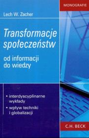 Okładka książki Transformacje społeczeństw od informacji do wiedzy