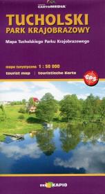 Opakowanie Tucholski Park Krajobrazowy Mapa turystyczna 1:50 000