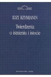 Okładka książki Twierdzenia o istnieniu i istocie
