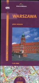 Opakowanie Warszawa Plan miasta 1:25 000