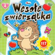 Okładka książki Wesołe zwierzątka 4