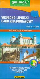 Wiśnicko-Lipnicki Park Krajobrazowy Mapa turystyczna 1: 30 000. Wydawca: Compassion. Dadada.pl Opakowanie Wiśnicko-Lipnicki Park Krajobrazowy Mapa turystyczna 1: 30 000