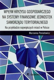 Okładka książki Wpływ kryzysu gospodarczego na systemy finansowe