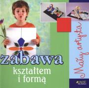 Zabawa kształtem i formą. Autor: Jordina Ros, Estadella Pere. Dadada.pl Okładka książki Zabawa kształtem i formą