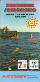 Opakowanie Zbiornik Jeziorsko mapa turystyczna