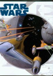 Opakowanie Zeszyt Star Wars A5 w kratkę 60 kartek Myśliwiec