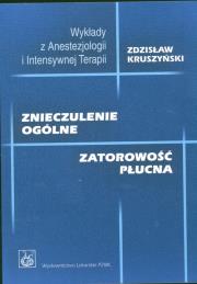 Okładka książki Znieczulenie ogólne Zatorowość płucna