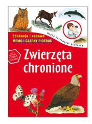 Zwierzęta chronione Młody Obserwator Przyrody. Autor: Będkowska Hanna. Dadada.pl Okładka książki Zwierzęta chronione Młody Obserwator Przyrody