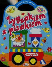 Zygzakiem z pisakiem. Przygody. Autor: Maria Molenda. Dadada.pl Okładka książki Zygzakiem z pisakiem. Przygody