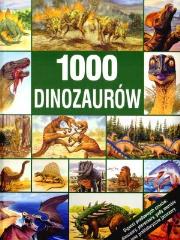 Okładka książki 1000 dinozaurów