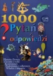 Okładka książki 1000 pytań i odpowiedzi ( Granat )