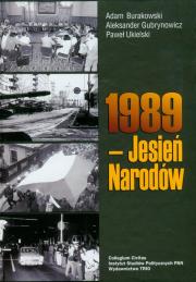 Okładka książki 1989 Jesień Narodów