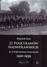 Okładka książki 21 Pułk Ułanów Nadwiślańskich 1920-1939 Tom 2