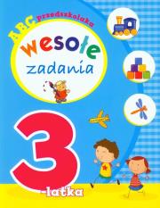 Okładka książki ABC przedszkolaka. Wesołe zadania 3-latka