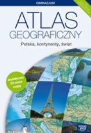 Okładka książki Atlas Geogr. GIM Pol. Kont. Świat  PPWK/NE