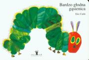 Bardzo głodna gąsienica w.2014. Autor: Carle Eric. Dadada.pl Okładka książki Bardzo głodna gąsienica w.2014