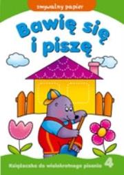 Okładka książki Bawię się i piszę cz.4