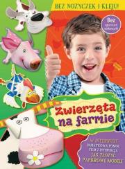 Okładka książki Beż nożyczek i kleju. Zwierzęta na farmie