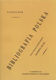 Opakowanie Bibliografia polska