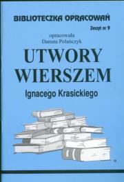 Biblioteczka opracowań nr 009 Utwory Wierszem. Autor: Danuta Polańczyk. Dadada.pl Okładka książki Biblioteczka opracowań nr 009 Utwory Wierszem