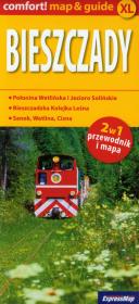 Bieszczady 2w1 Przewodnik i mapa. Wydawca: ExpressMap. Dadada.pl Opakowanie Bieszczady 2w1 Przewodnik i mapa