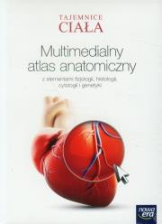 Biologia GIM Tajemnice ciała. Atlas anatom. DVD NE. Autor: praca zbiorowa. Dadada.pl Okładka książki Biologia GIM Tajemnice ciała. Atlas anatom. DVD NE