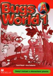 Bugs World 1A WB MACMILLAN. Autor: Carol Read, Ana Soberon. Dadada.pl Okładka książki Bugs World 1A WB MACMILLAN