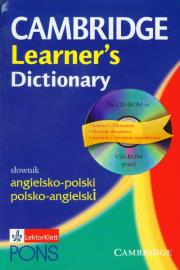 Opakowanie Cambridge Learner's Dictionary Słownik angielsko polski polsko angielski + CD