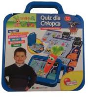 Opakowanie Carotina Quiz dla chłopca z przenośną walizeczką