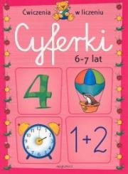 Okładka książki Cyferki 6-7 lat