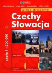 Czechy i Słowacja. Atlas drogowy w skali 1:200 000. Autor: PRACA ZBIOROWA. Dadada.pl Okładka książki Czechy i Słowacja. Atlas drogowy w skali 1:200 000