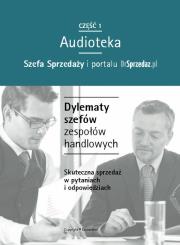 Okładka książki Dylematy szefów zespołów handlowych - Audiobook