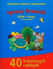 Dziecięca klasyka z naklejkami. Żółw i mysz i inne wiersze.. Autor: Ignacy Krasicki. Dadada.pl Okładka książki Dziecięca klasyka z naklejkami. Żółw i mysz i inne wiersze.