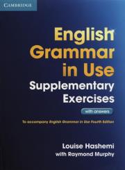 English Grammar in Use Supplementary exercises with answers. Autor: Hashemi Louise, Murphy Raymond. Dadada.pl Okładka książki English Grammar in Use Supplementary exercises with answers
