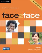 Face2face Starter Workbook with key. Autor: Redston Chris, Cunningham Gillie. Dadada.pl Okładka książki Face2face Starter Workbook with key
