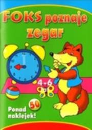 Okładka książki Foks poznaje zegar