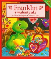 Franklin i walentynki. Autor: Bourgeois Paulette., Brenda Clark. Dadada.pl Okładka książki Franklin i walentynki
