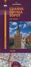 Opakowanie Gdańsk Gdynia Sopot Plan miasta