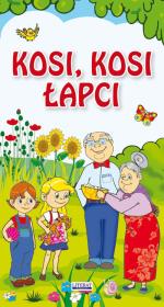 Harmonijka. Kosi, kosi łapci. Autor: Pruchnicka Emilia. Dadada.pl Okładka książki Harmonijka. Kosi, kosi łapci
