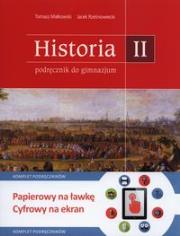 Historia GIM  2 podr.+ multipodr. GWO. Autor: T. Małkowski, J. Rześniowiecki. Dadada.pl Okładka książki Historia GIM  2 podr.+ multipodr. GWO