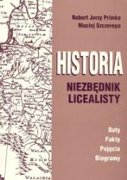 Historia. Niezbędnik licealisty. Autor: Primke Robert, Maciej Szczerepa. Dadada.pl Okładka książki Historia. Niezbędnik licealisty