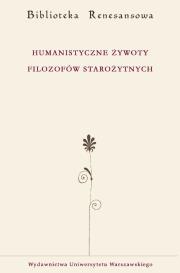 Opakowanie Humanistyczne żywoty filozofów starożytnych