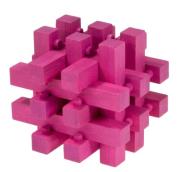 Opakowanie IQ-Test - Puzzle Plomba, bambus, karmazynowy, plastikowe pudełko