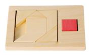 Opakowanie IQ-Test Puzzle Wypełnij Przestrzeń 5 - Kwadrat mały 3, drewno