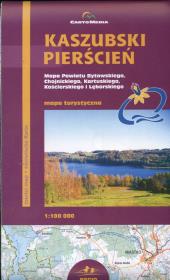 Opakowanie Kaszubski Pierścień Mapa turystyczna 1:100 000