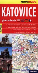 Opakowanie Katowice 1:20 000 plan miasta
