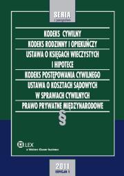 Opakowanie Kodeks cywilny Kodeks rodzinny i opiekuńczy Ustawa o księgach wieczystych i hipotece