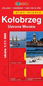 Opakowanie Kołobrzeg Ustronie Morskie Plan miasta 1:11 000